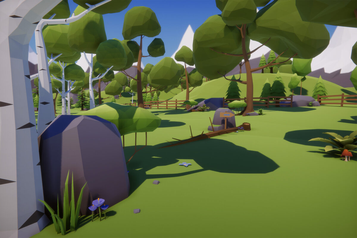 Low Poly 4 Seasons Nature - Just Create Studios