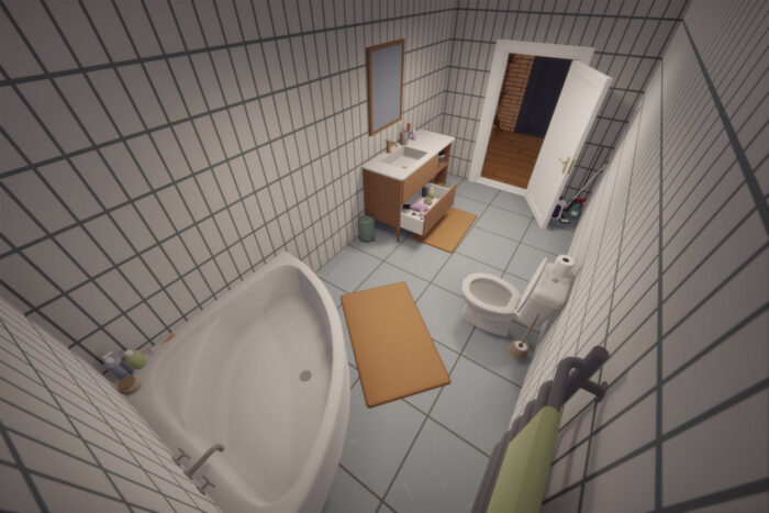 stylized apartment interior assets for Unity
