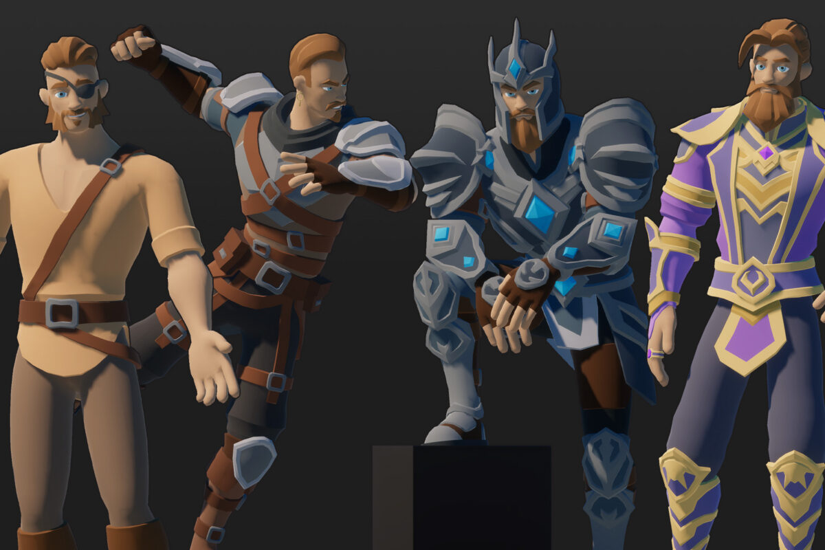 lowpooly-characters1