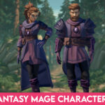 Stylized Fantasy Mage Characters