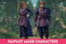 Stylized Fantasy Mage Characters